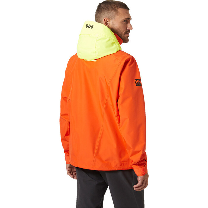 2024 Helly Hansen Hombres Inshore Cup Sailing Jacket 34404 - Flame